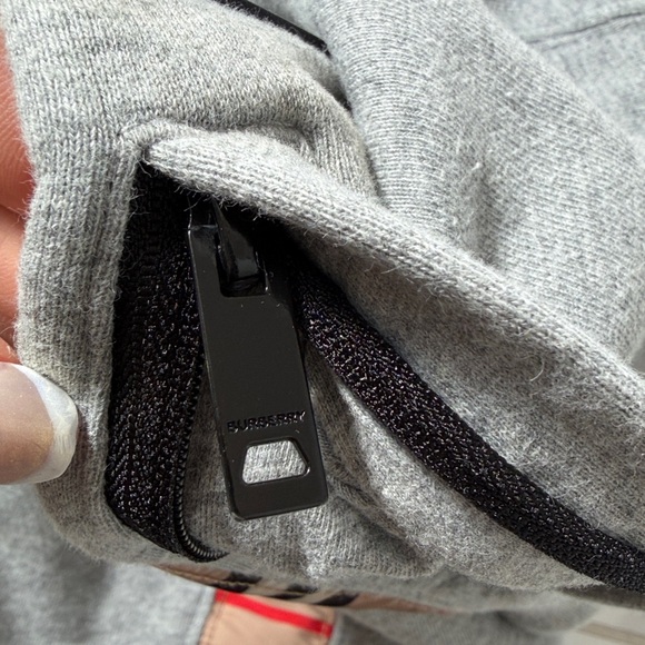 Burberry London Check Panel Cotton Jogging Joggers Pant Boys Size 12 - Picture 10 of 16